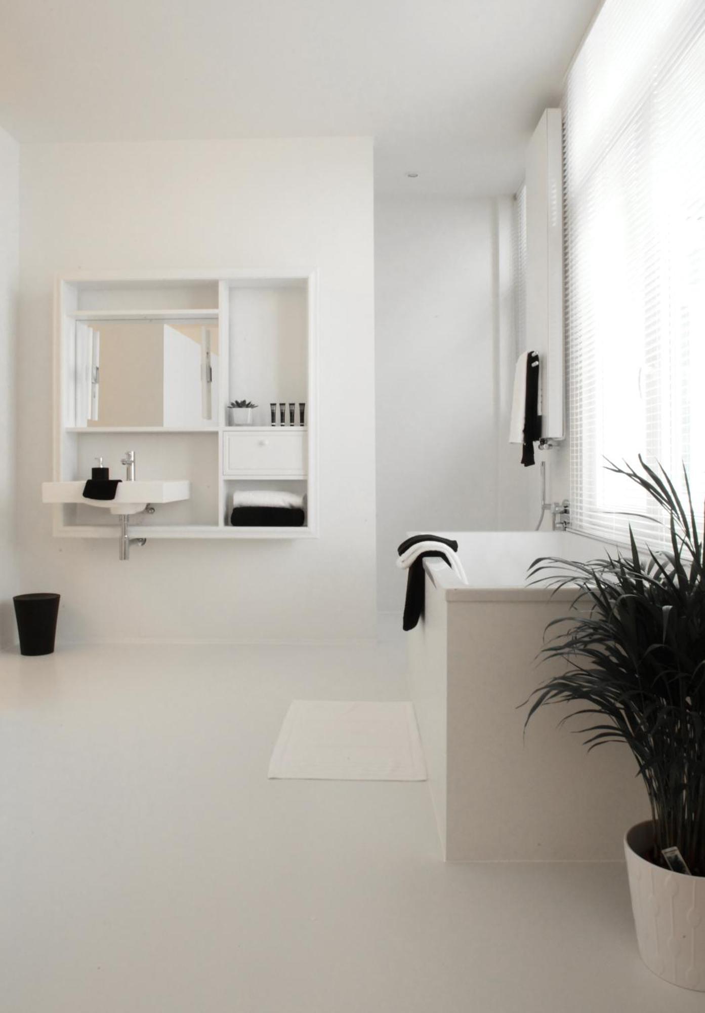 Maison Nationale City Flats & Suites Antwerpen Rom bilde Bathroom