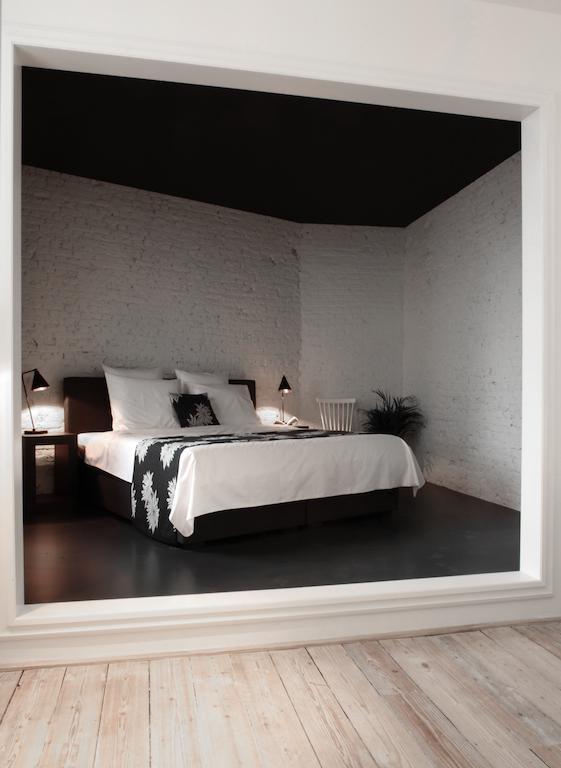 Maison Nationale City Flats & Suites Antwerpen Rom bilde A bedroom